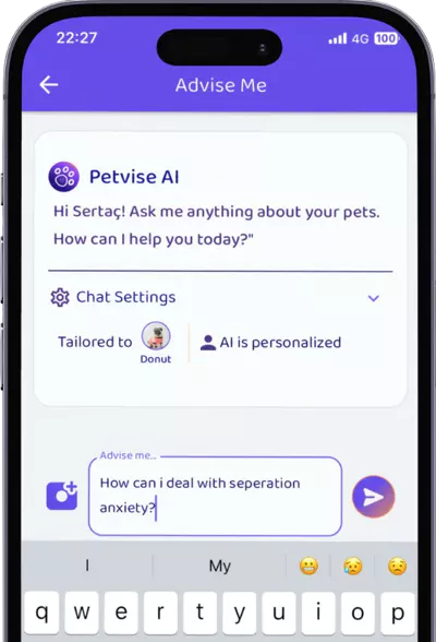 Petvise AI app preview